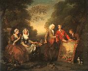 William Hogarth The Fountaine Family china oil painting artist